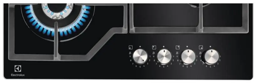 Газова варильна поверхня Electrolux KGG64362K Чорний (6874411) - фото 4