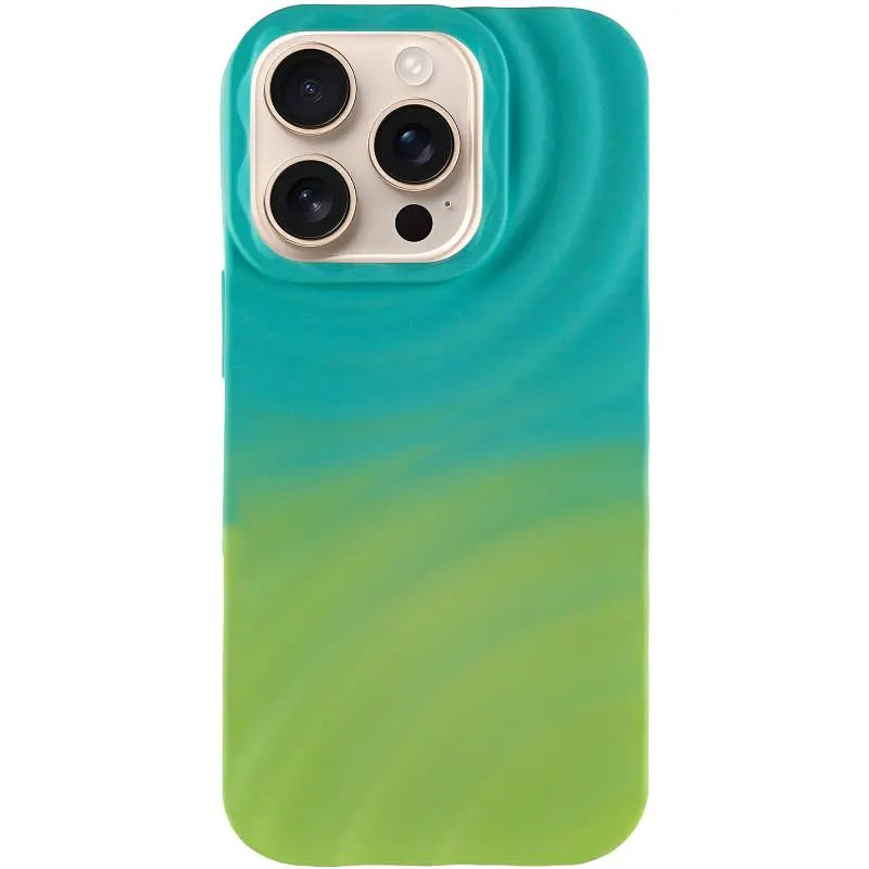 Чохол TPU ColorWave для Apple iPhone 14 Pro Max (6.7) Marine Green / Mint - фото 2