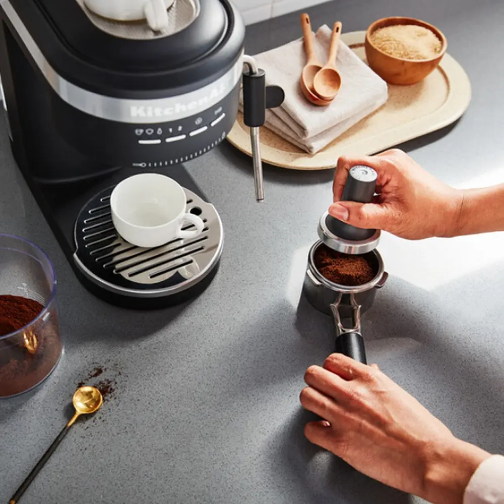 Кавоварка KitchenAid 5KES6403EBM матова чорна - фото 9