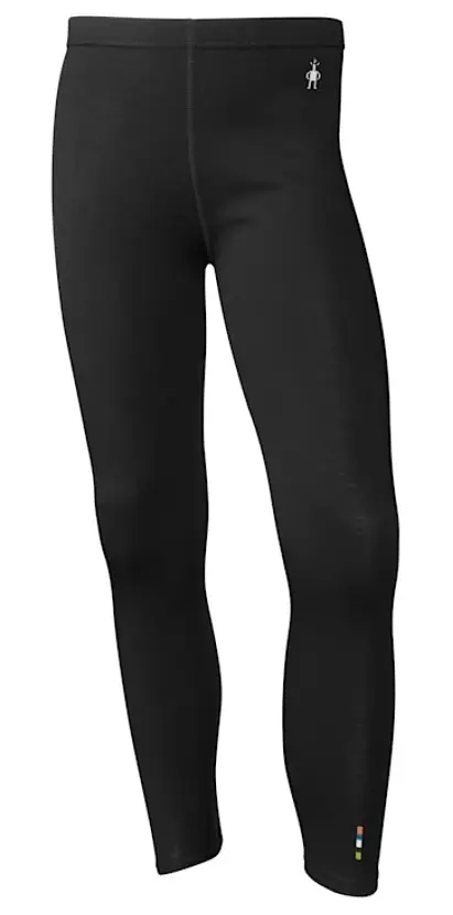 Штани дитячі Smartwool Kids' Classic Thermal Merino Base Layer Bottom Boxed L Чорний - фото 2