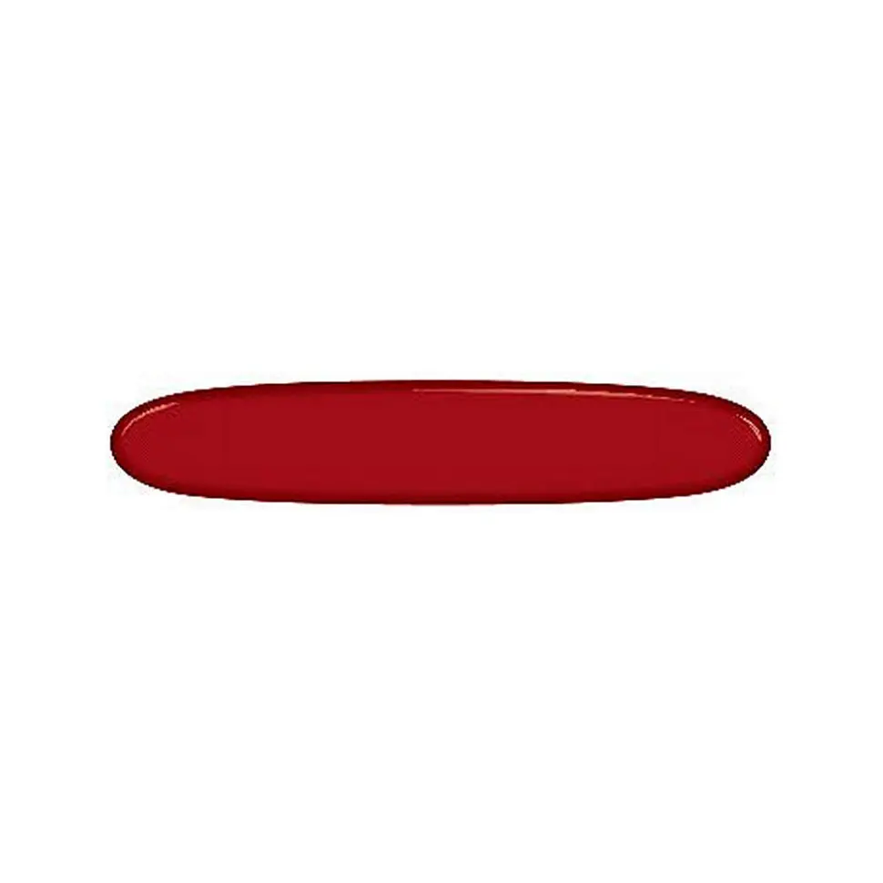 Накладка на ніж Victorinox 84мм oval червоний передня з лого (F+)