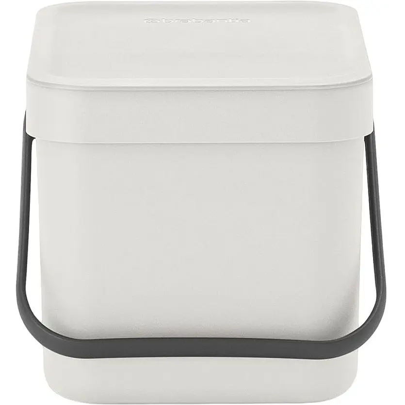 Відро для сміття Brabantia Sort&Go 6 л світло-сіре (213267) - фото 3