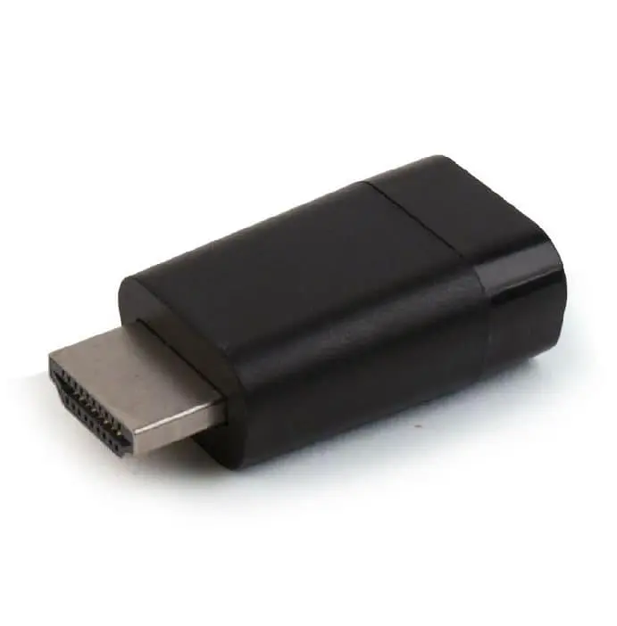 Перехідник Cablexpert HDMI-VGA, черний (AB-HDMI-VGA-001)