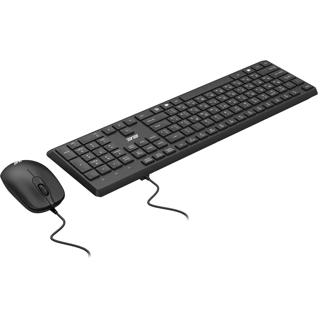 Комплект [клавіатура + миша] 2E MK405 USB UA Black [2E-MK405UBK_UA] [150975] - фото 5