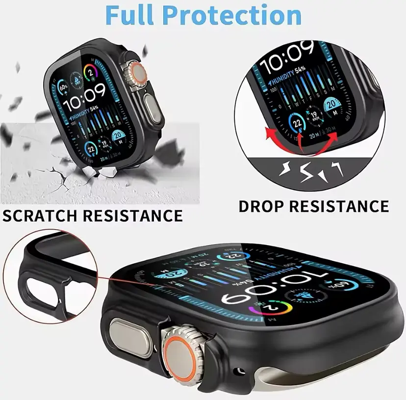 Захисний чохол для Apple Watch Ultra Choice 49 mm Чорний 463148654 - фото 3