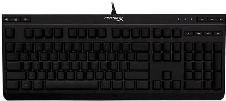Клавиатура игровая HyperX Alloy Core USB RGB (Eng, Ukr) Black (4P4F5AA) - фото 2
