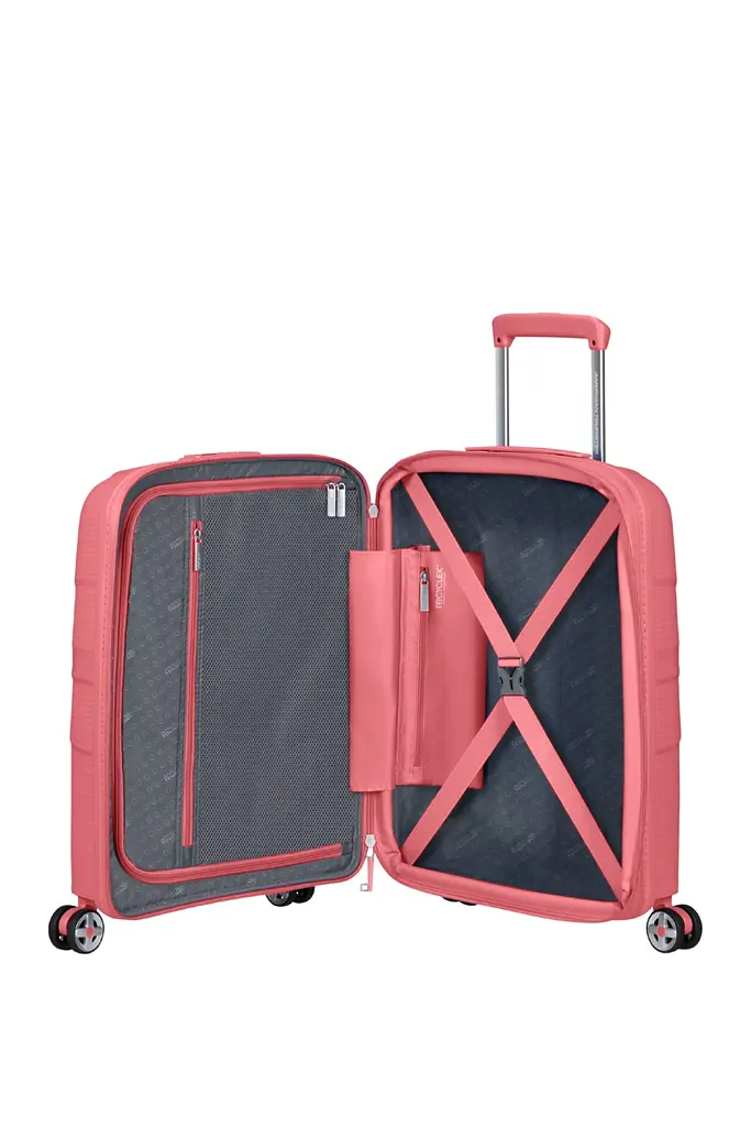 Валіза American Tourister STARVIBE SUN KISSED CORAL 55x40x20(23) 55 См MD5*00002 - фото 2