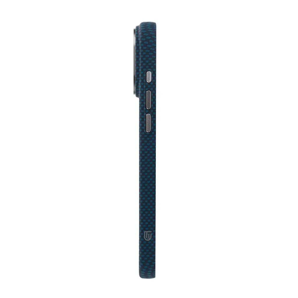 Чохол ArmorStandart LikeCarbon2 MagCase для Apple iPhone 17 Pro Kevlar Dark Blue - фото 6