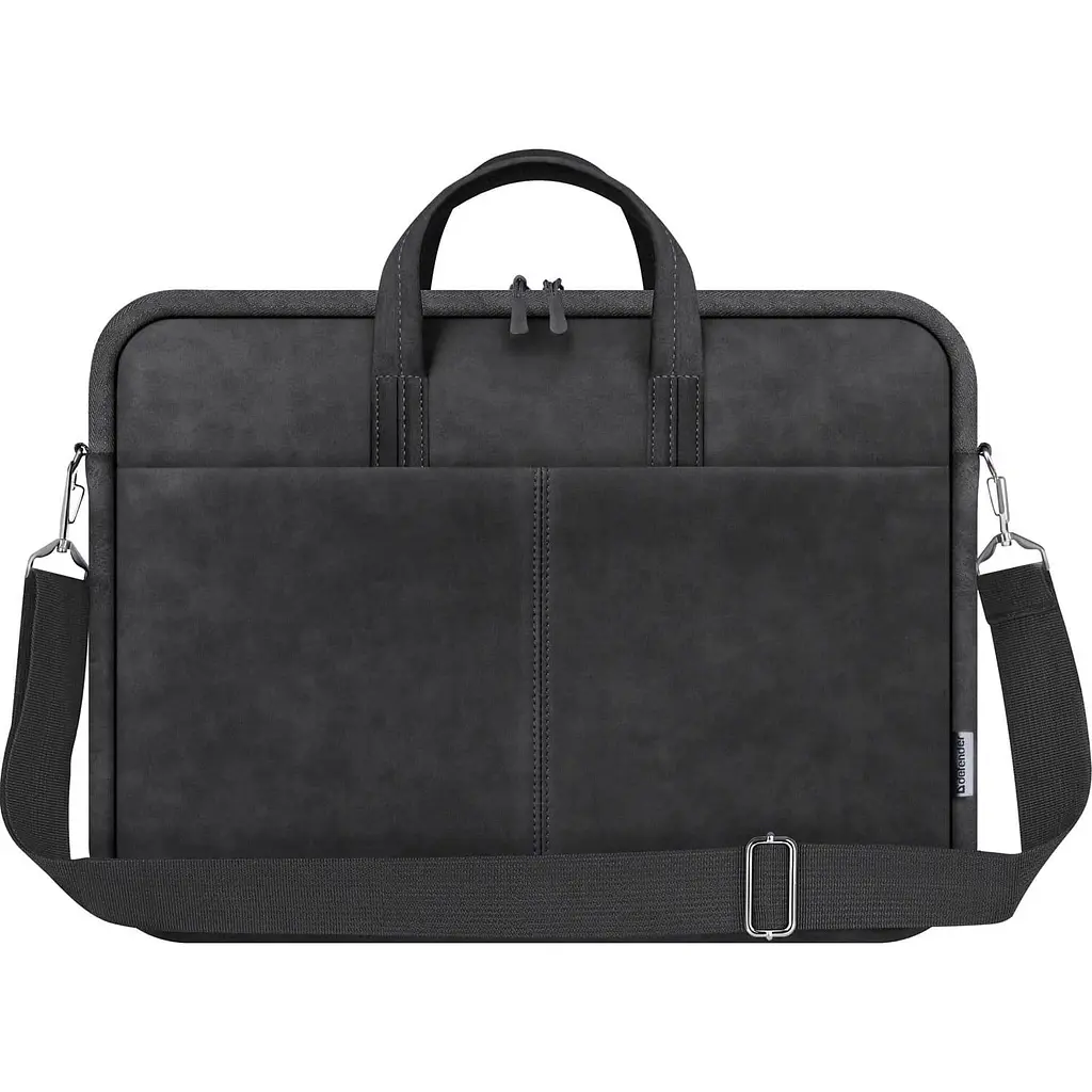 Сумка для ноутбука Defender 15.6' Solid, Black, екокожа, 410х310х40 мм (26091) (26091_DEFENDER) - фото 3