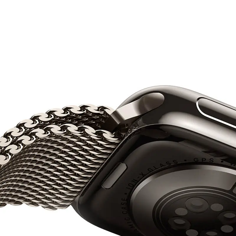 Ремінець Milanese Loop New Design для Apple Watch 38/40/41/42mm(ser.10) Titanium - фото 5