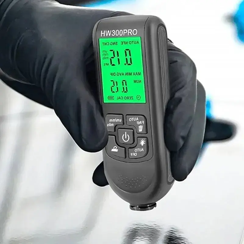 Товщиномір фарби Nectronix HW300pro для авто в діапазоні 0-2000 мкм чорний - фото 5