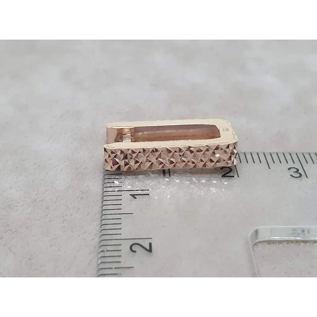 Золотые серьги Favoritum с алмазной гранью. 210178_А - фото 5