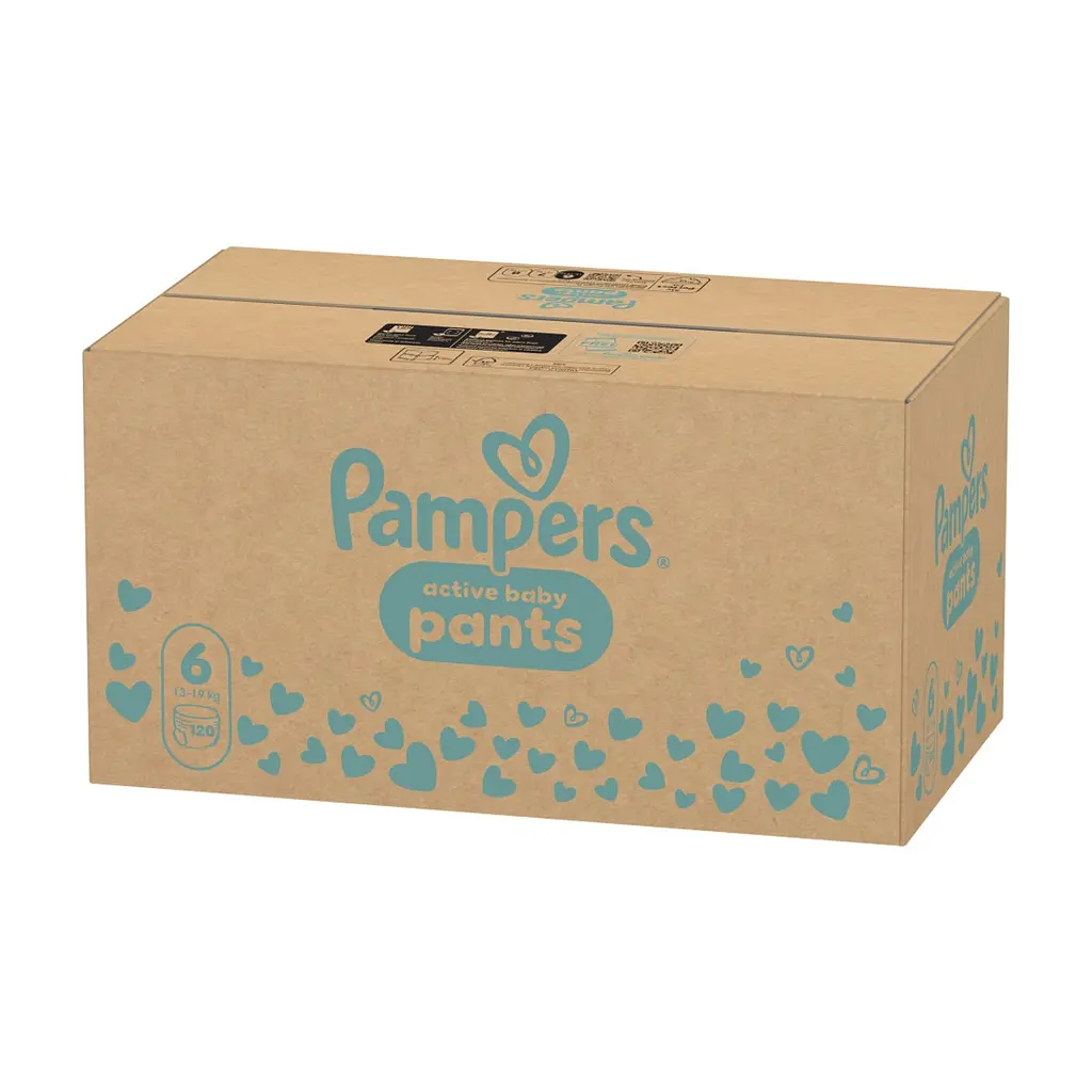 Підгузки Pampers Active Baby Pants Розмір 6 (15+ кг) 120 шт (8006530305617) - фото 3
