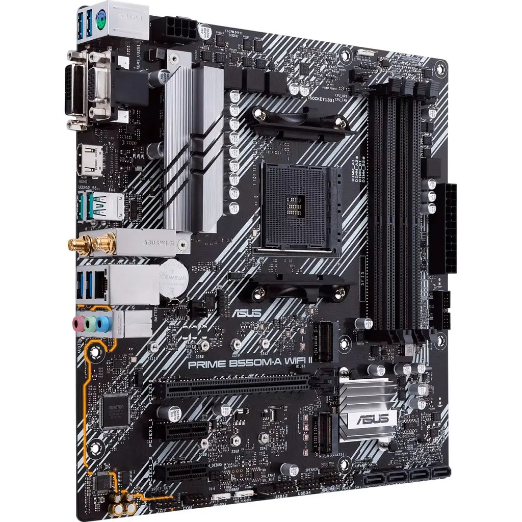 Материнська плата Asus Prime B550M-A WIFI II (90MB19X0-M0EAY0) [175724] - фото 3