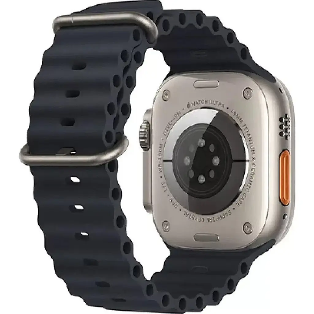 Ремінець Ocean Band для Apple Watch 42/44/45/46/49mm Charcoal Gray [114390] - фото 2