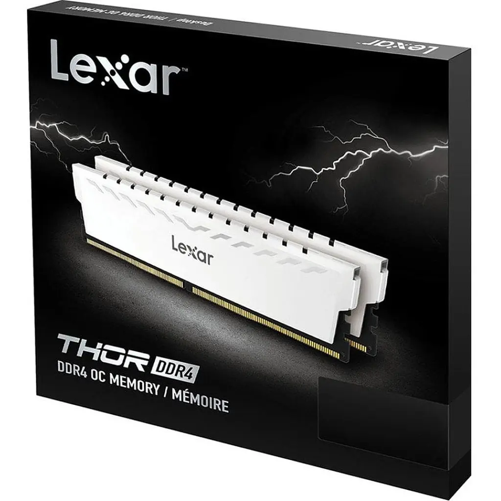 Модуль пам'яті DDR4 Lexar 2х16GB 3600MHz Thor White (LD4BU016G-R3600GDWG) [175525] - фото 7