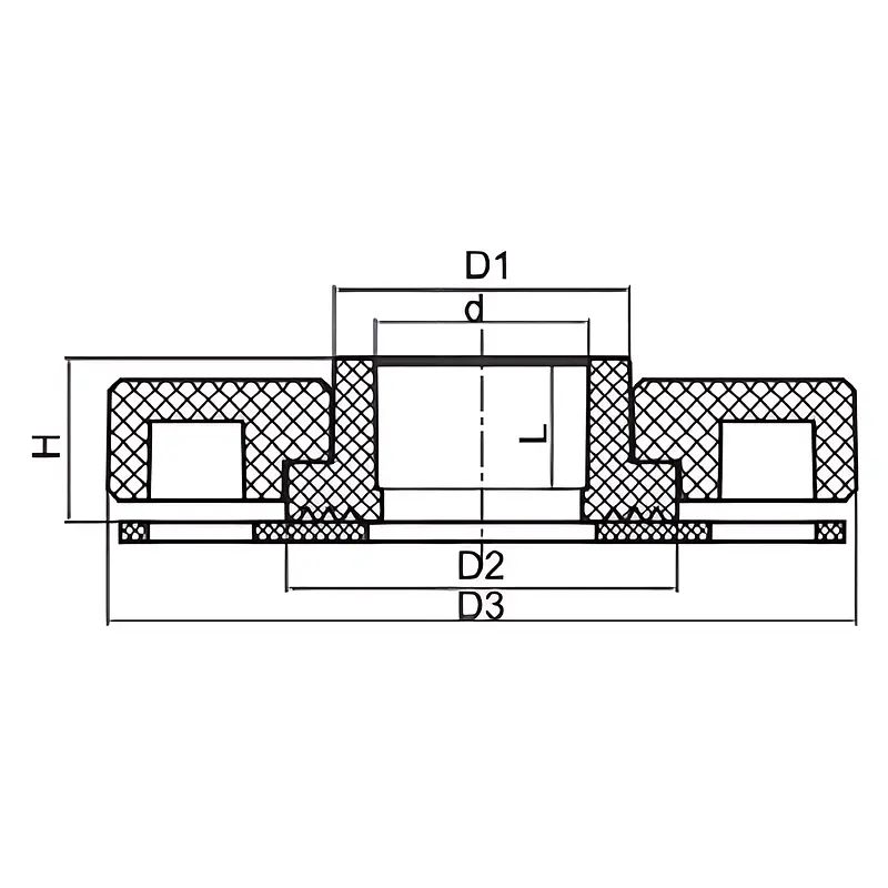 Фланцевий комплект Koer K0287.Pro - 50 PPR (фланець + бурт) KP3247 - фото 7