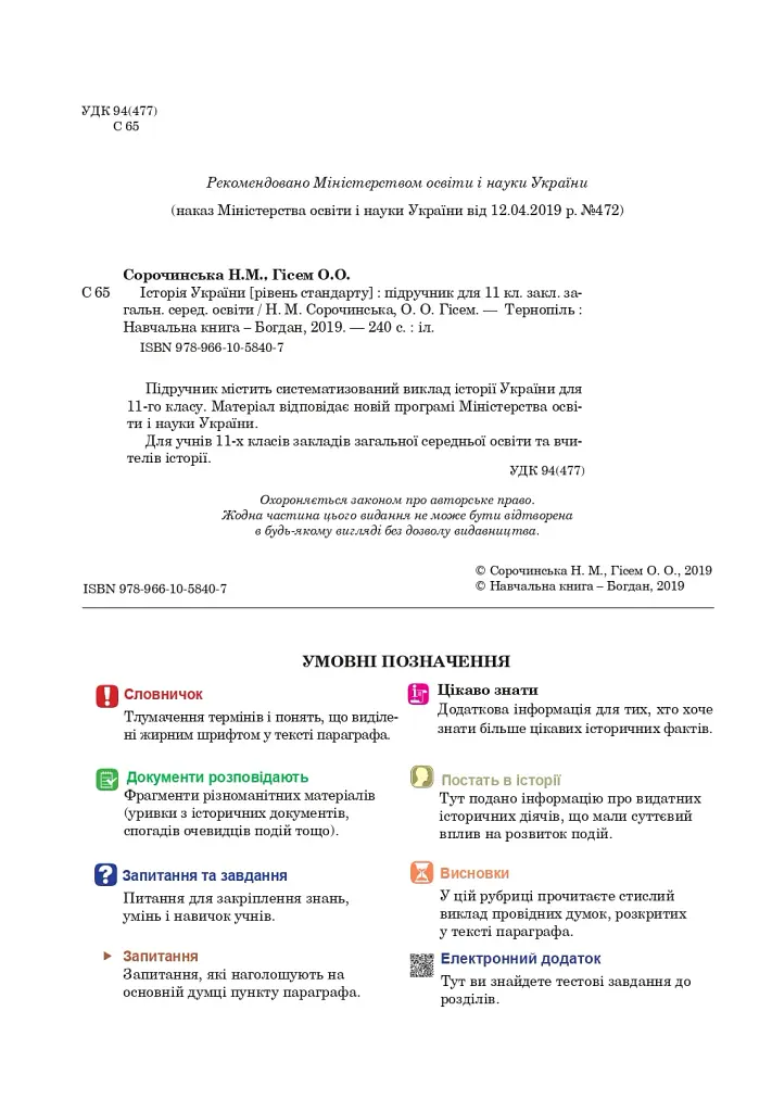 Історія України. Рівень стандарту. Підручник для 11 класу - фото 3