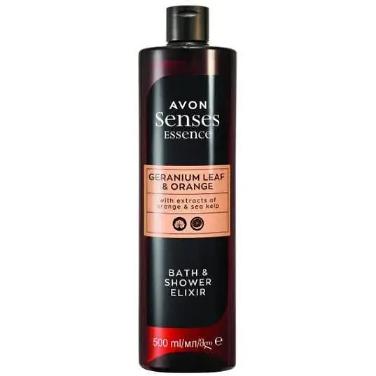 Засіб для прийняття ванни і душу Avon Журавець та апельсин 2 в 1 500 мл - фото 1