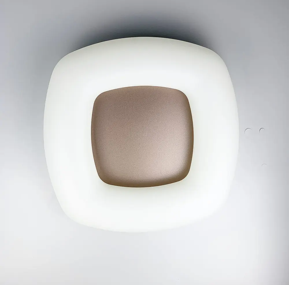 Потолочный LED светильник Schuller с основой coffee 47×47 см | Line F | Арт. 6002 003 CF - фото 3