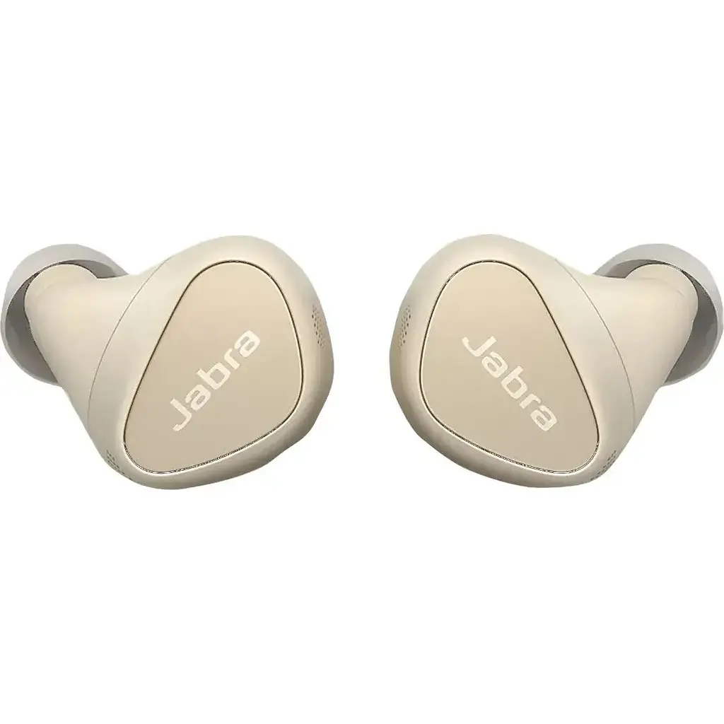 Наушники беспроводные Jabra Elite 5 ANC золотисто-бежевые - фото 5