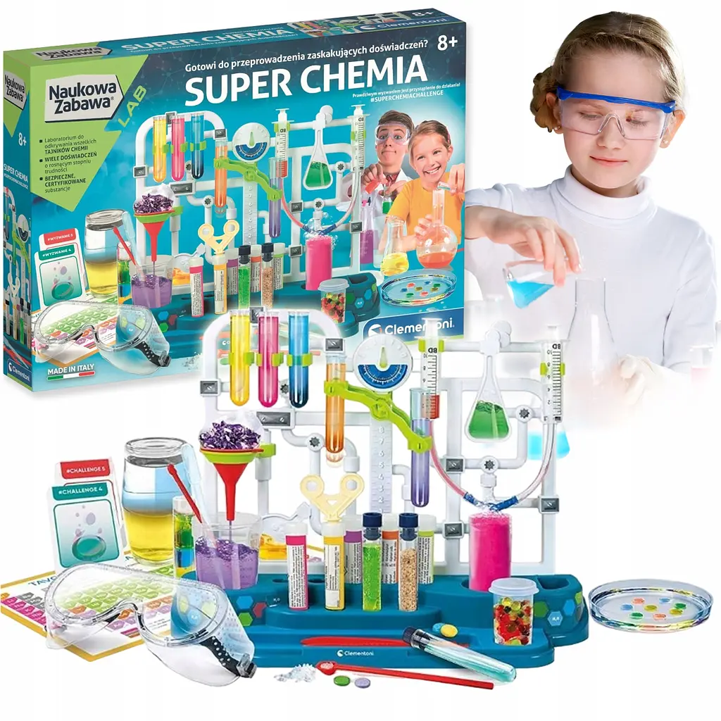 Научный набор Супер химия - Clementonі 50805 - фото 3