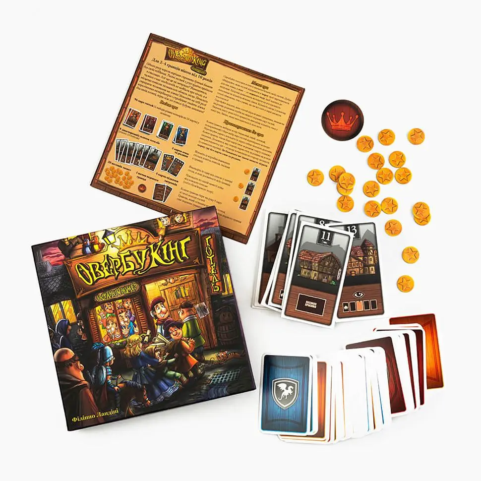 Настольная игра Fun Games Овербукинг (SR-113-N-1058) - фото 5