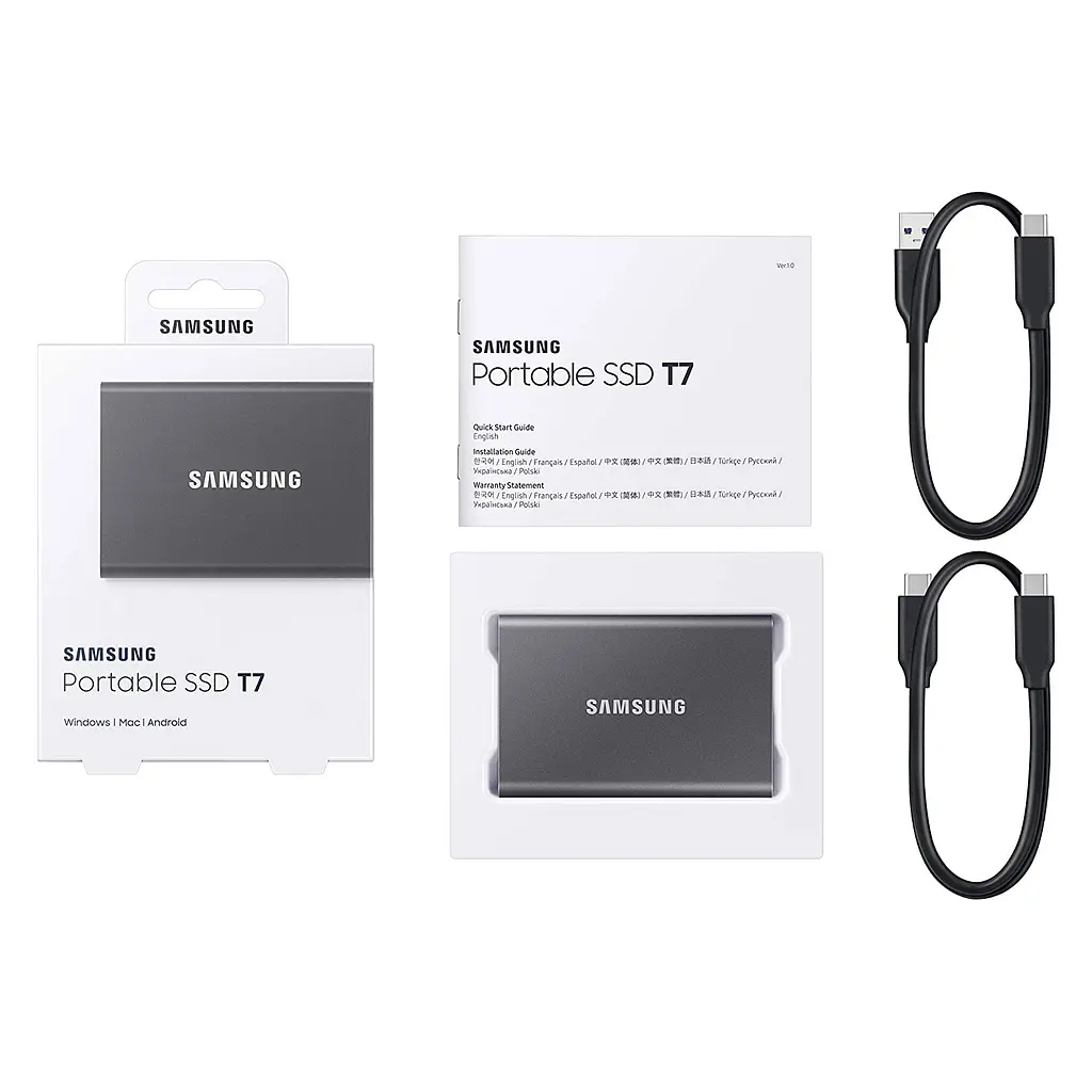 Портативний SSD Samsung 4TB USB 3.2 Gen 2 Type-C T7 Shield - фото 9