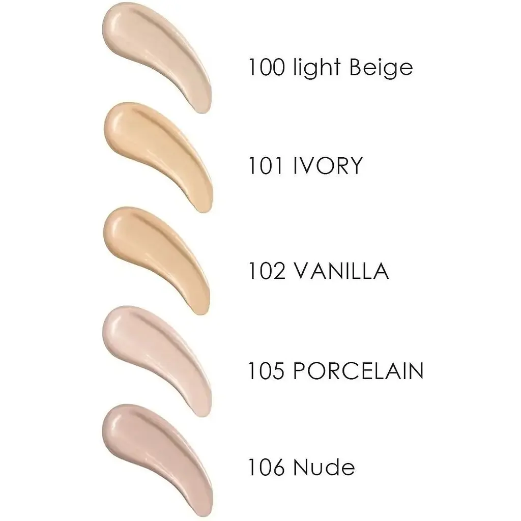 Тональний крем Eveline Cosmetics Satin Matt з матуючим ефектом відтінок 101 (Ivory) 30 мл - фото 2