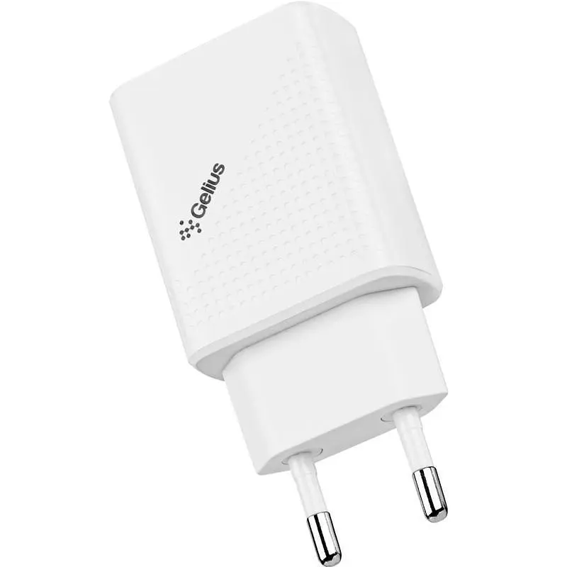 Мережевий зарядний пристрій Gelius Pro Vogue GP-HC011 2USB 2.4 A White - фото 2