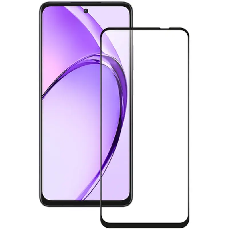 Скло захисне ACCLAB Full Glue Oppo A80 Black (1283126598883) - фото 2