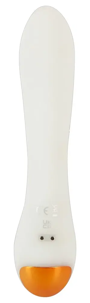 Вібратор You2Toys Glow In The Dark G-Spot 17.9 см білий - фото 4