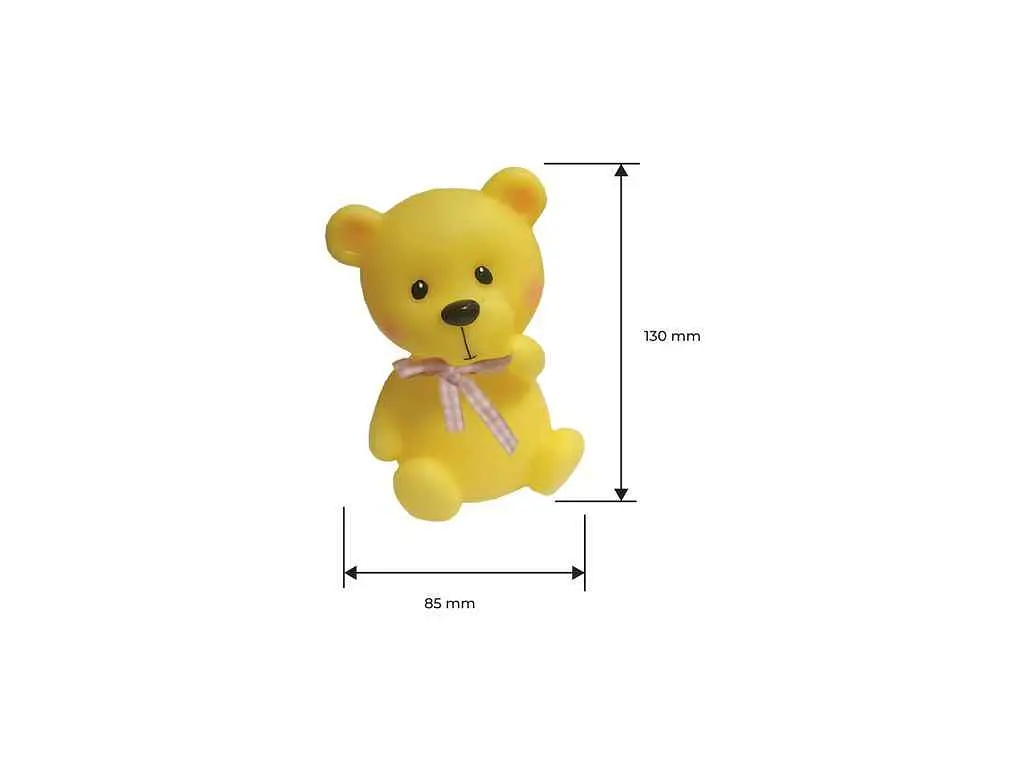 Нічник EUROLAMP "Bear Light" 4,5W 2700K 1,6V на батарейках 3xLR44 (120) - фото 3