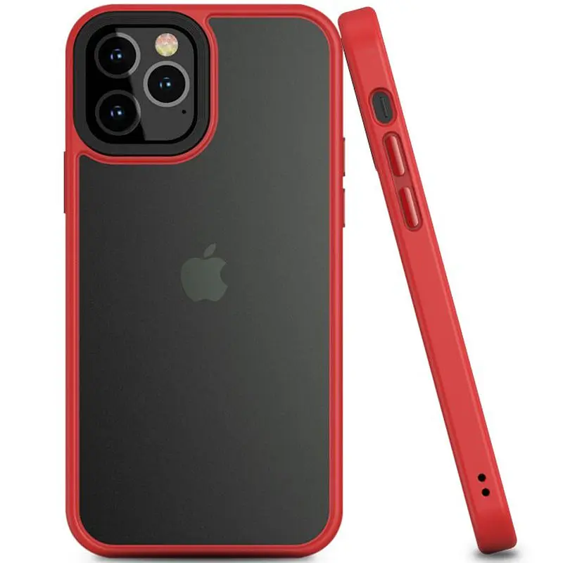 TPU+PC чохол Metal Buttons для Apple iPhone 12 Pro/12 6.1" - фото 3