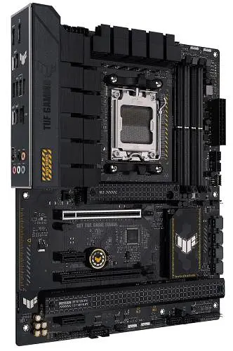Материнська плата Asus AM5 TUF Gaming B650-PLUS, B650, 4xDDR5, Int.Video (CPU), 4xSATA3, 3xM.2, 2xPCI-E 4.0 16x, 2xPCI-E 4.0 1x, Realtek 7. 6xUSB3.2/6xUSB2.0, HDMI/DP, ATX - фото 3
