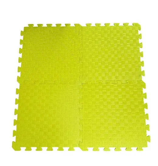 Мат-пазл (ластівчин хвіст) Sanstore EVA 50 x 50 x 1 см жовтий 2172758278 - фото 2