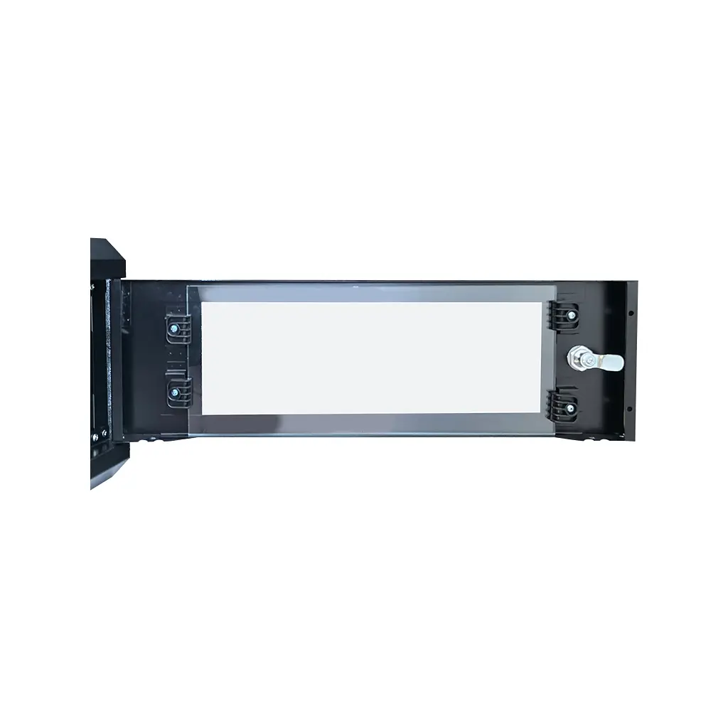 Шафа настінна GEAR 4U 19'' 600x600x280 мм, black (GWMSN-4U-600-600) - фото 3