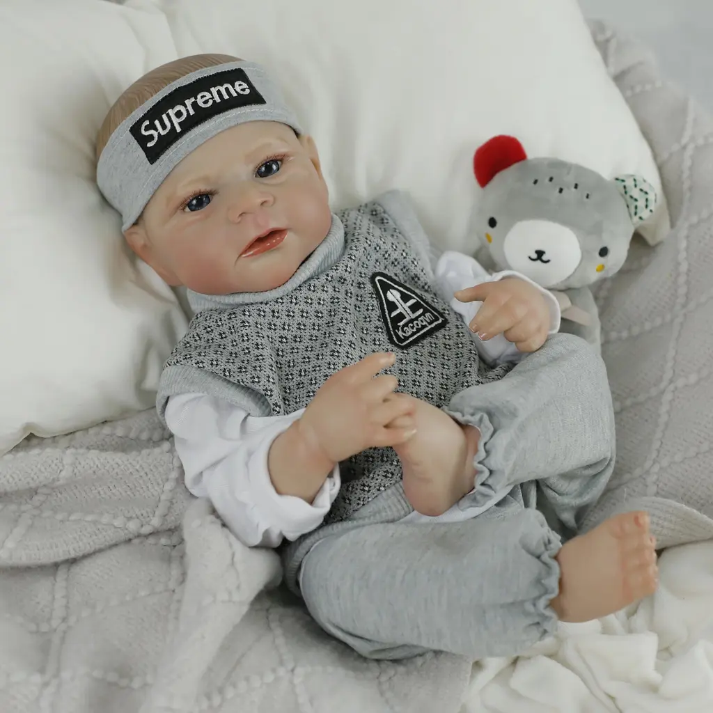 Силіконова колекційна лялька реборн reborn повністю анатомічний новонароджений Reborn Dolls det0018814