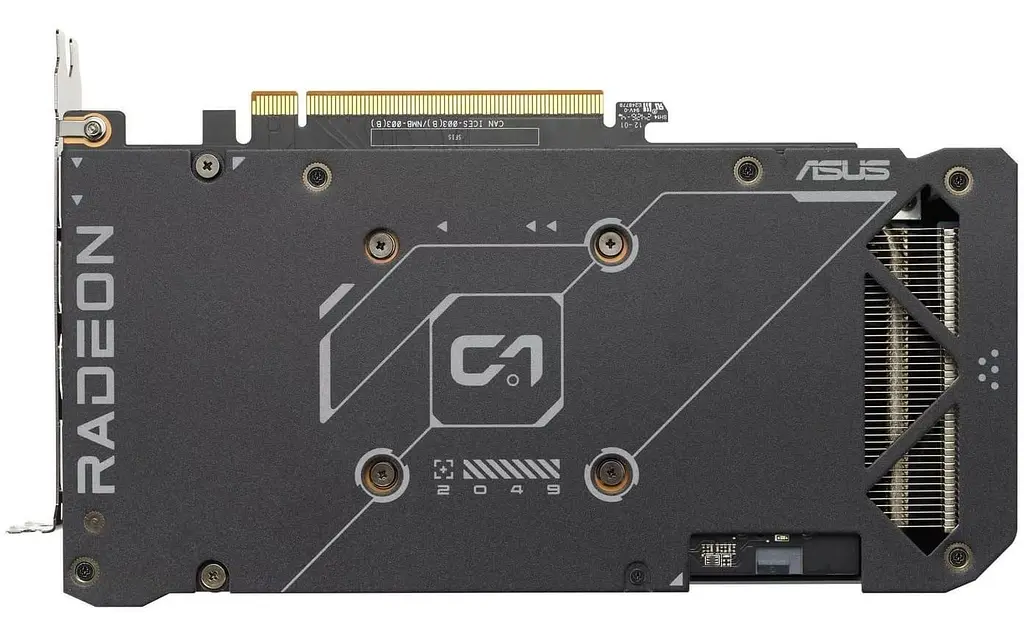 Відеокарта ASUS AMD Radeon RX 7600 8GB DUAL OC EVO (DUAL-RX7600-O8G-EVO) (GDDR6, 128 bit, PCI-E v4.0) - фото 8