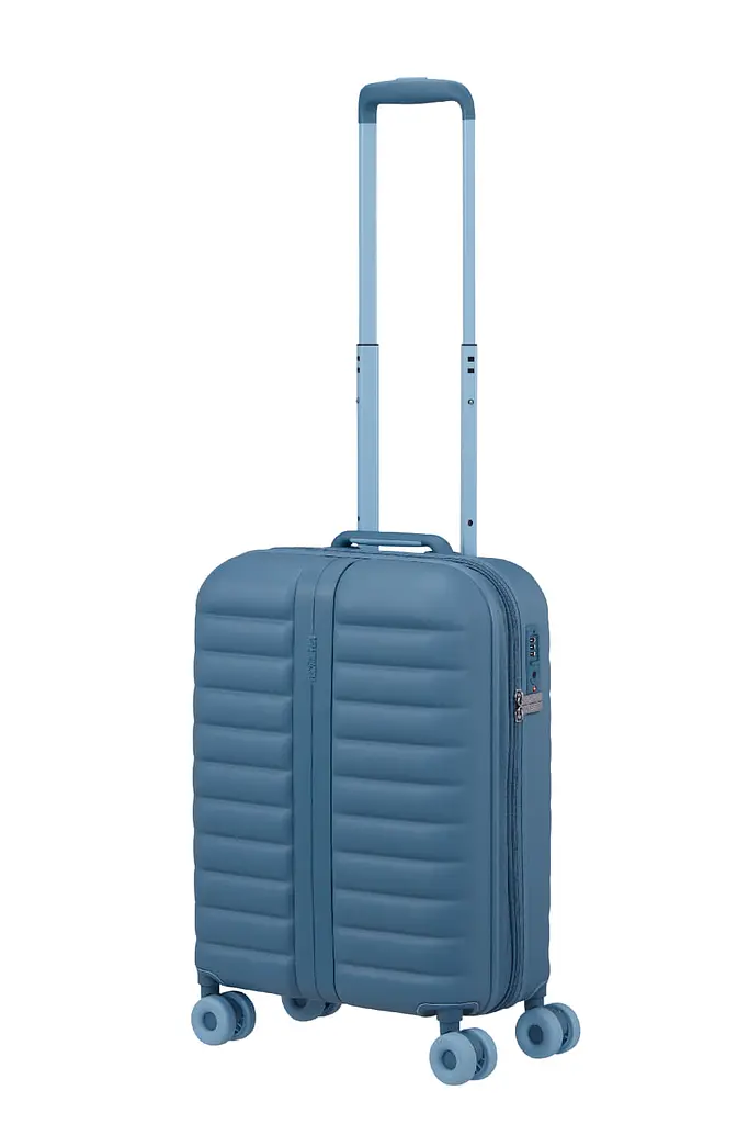 Валіза 55 См American Tourister NEOVIBE STEEL BLUE 55x40x20(23) MK4*01001 - фото 6