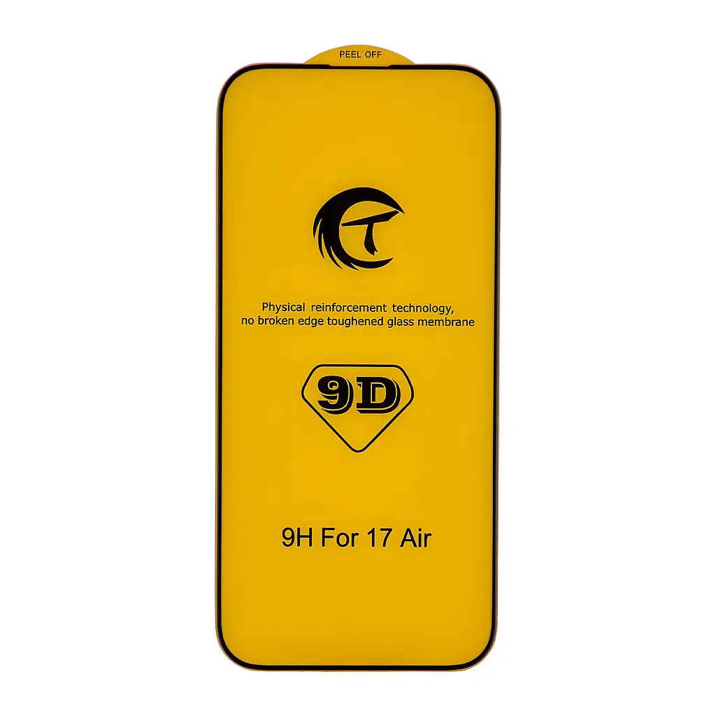 Захисне скло Tempered 5D iPhone 17 Air Black