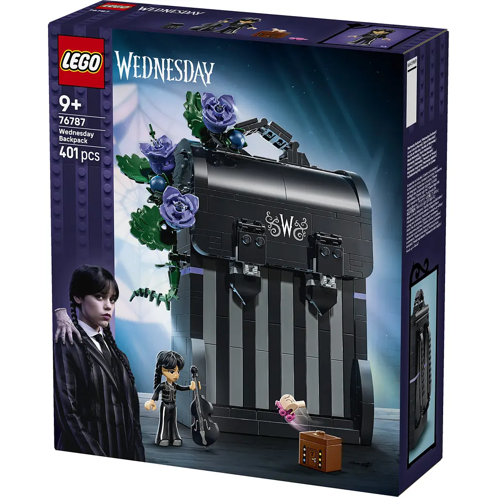 Конструктор LEGO Wednesday Рюкзак Венздей 401 ел. (76787) - фото 4