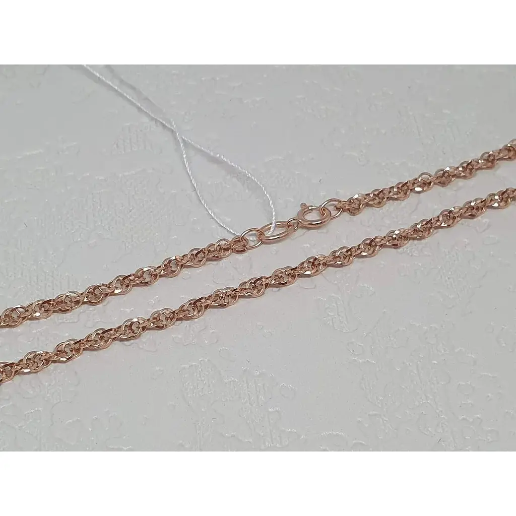 Золотая цепочка Favoritum. Сингапур_3 40 - фото 2