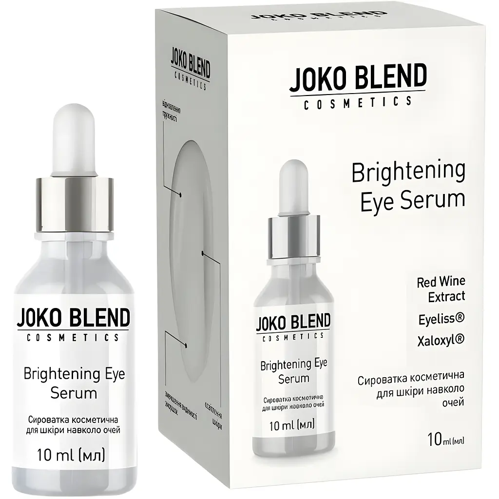 Сироватка Joko Blend Brightening Eye Serum пептидна для шкіри навколо очей 10 мл