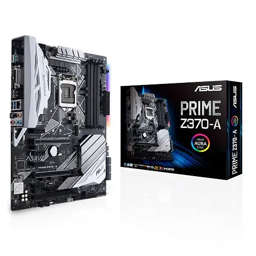 Материнська плата ASUS Prime Z370-A (Prime Z370-A) (Socket 1151 v2, Intel Z370, ATX) Б/в