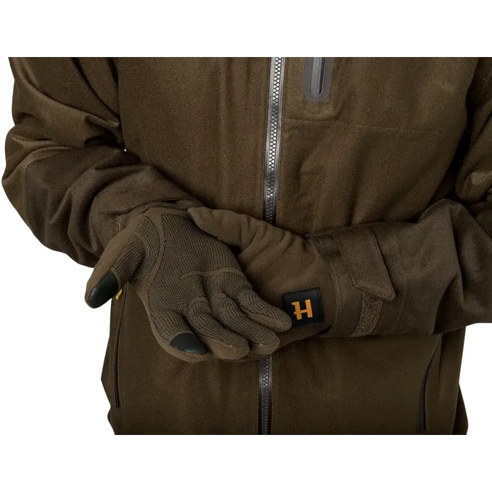 Рукавички Harkila Forest Hunter WSP gloves L Green/Brown - фото 2