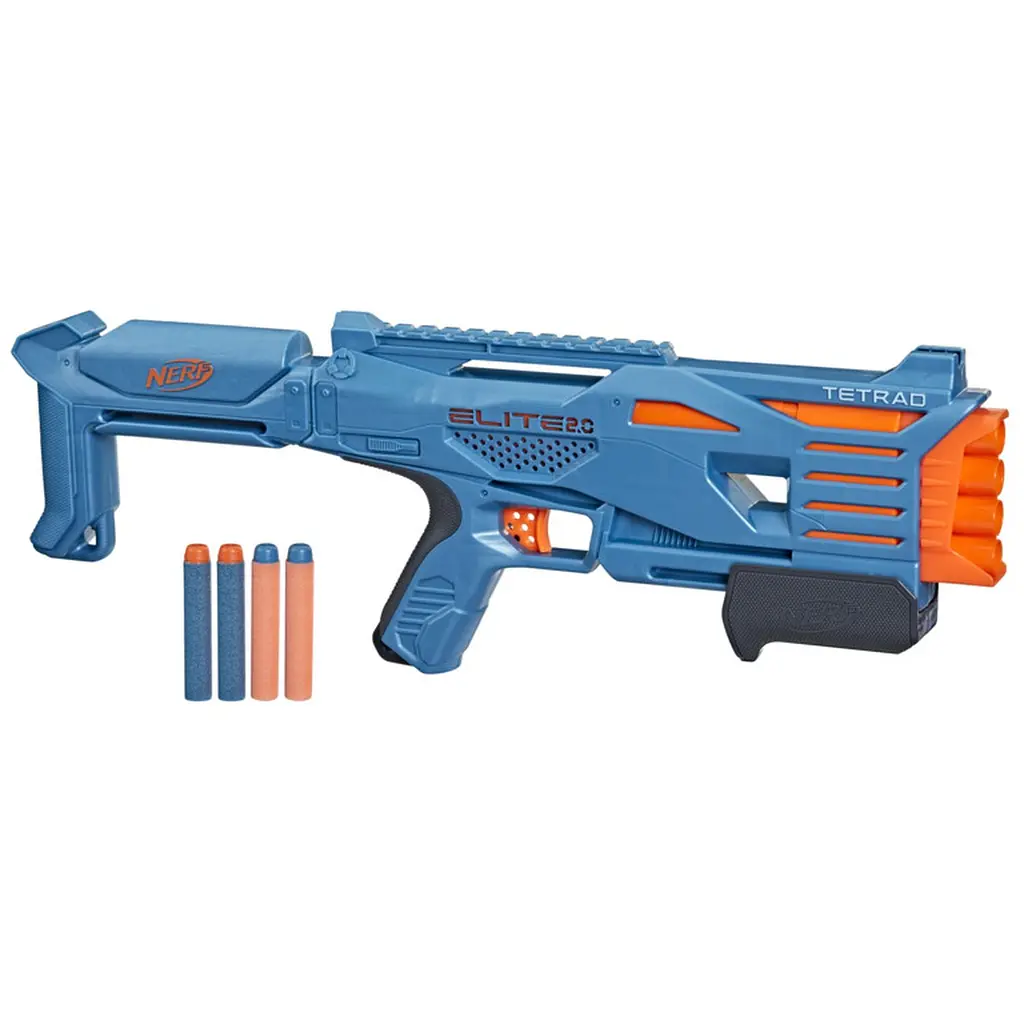 Бластер Hasbro Nerf Elite 2.0 Tetrad QS 4, з 4 стрілами (F5025) - фото 2