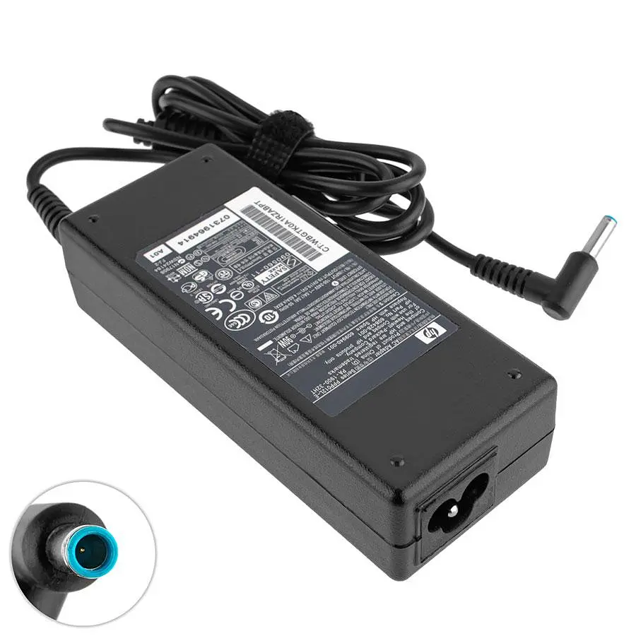 Блок живлення для ноутбука HP 19.5V 4.62A 90W 4.5x3.0-PIN чорний RECTANGULAR