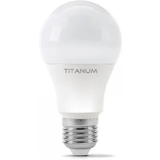 Лампочка TITANUM A60 12W E27 4100K 220V (TLA6012274)