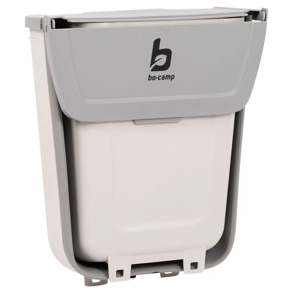 Корзина для сміття складана Bo-Camp Waste Bin Foldable 15L White/Grey (5329979) - фото 3